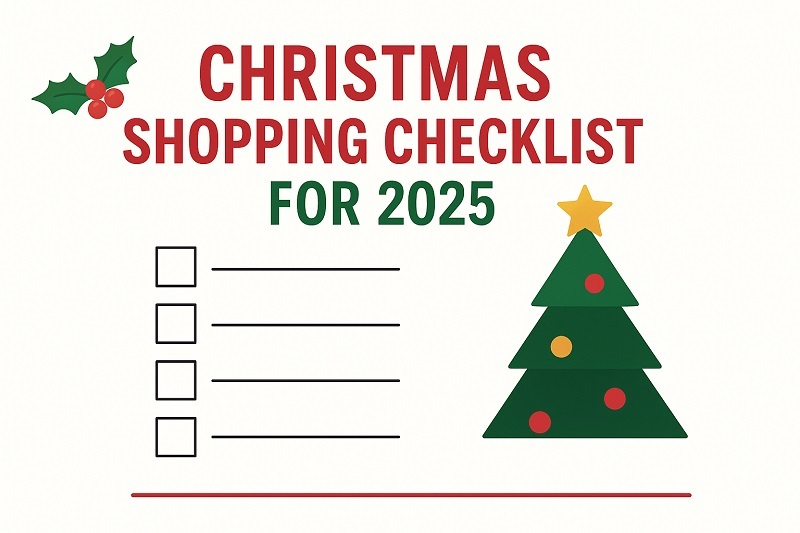 Christmas Shopping Checklist for 2025