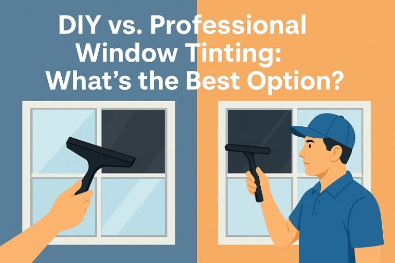 DIY vs Professional Window Tinting