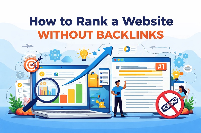 how to rank website without backlinks